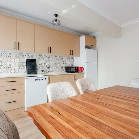 Sleek Flat With Balcony In Daire Bursa